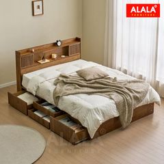 Giường ngủ gỗ tự nhiên A10