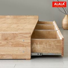 Giường ngủ gỗ tự nhiên A09