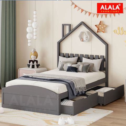 Giường ngủ ngôi nhà cho bé A168