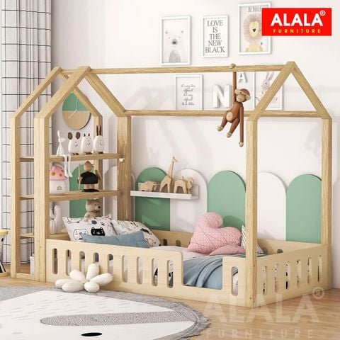 Giường ngủ ngôi nhà cho bé A158