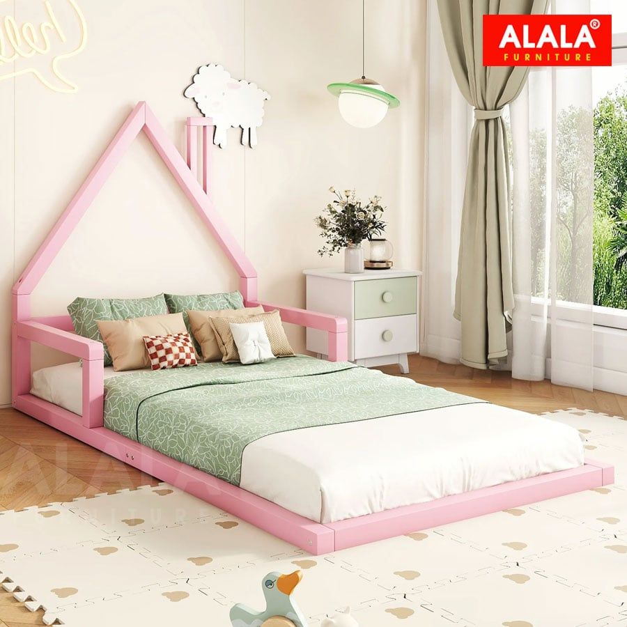 Giường ngủ ngôi nhà cho bé A169