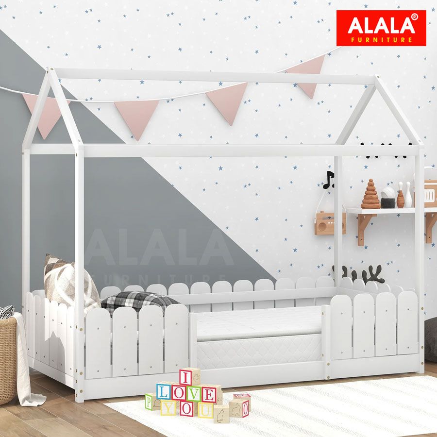 Giường ngủ ngôi nhà cho bé A145