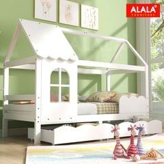 Giường ngủ ngôi nhà cho bé A155