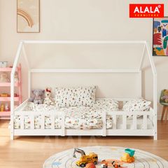 Giường ngủ ngôi nhà cho bé A140