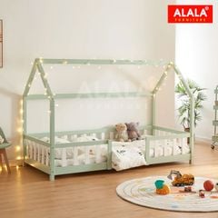 Giường ngủ ngôi nhà cho bé A140