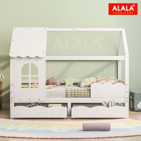 Giường ngủ ngôi nhà cho bé A155