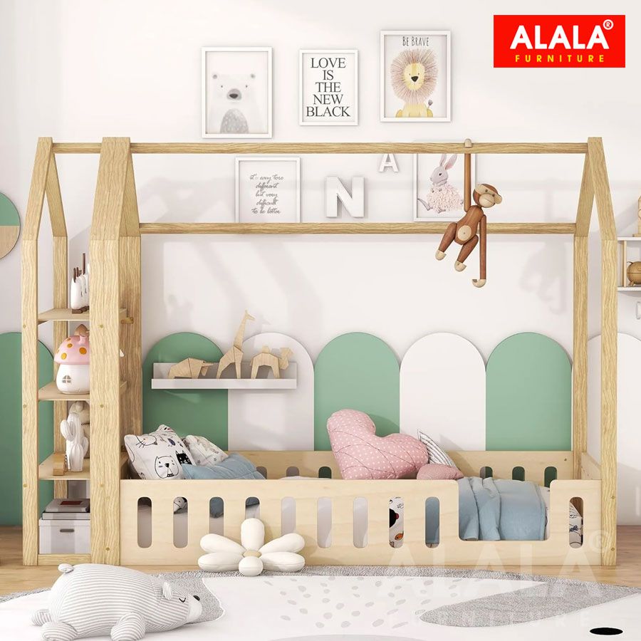 Giường ngủ ngôi nhà cho bé A158