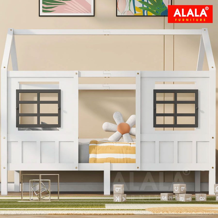Giường ngủ ngôi nhà cho bé A148