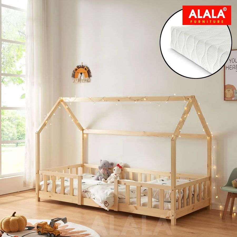 Giường ngủ ngôi nhà cho bé A158