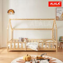 Giường ngủ ngôi nhà cho bé A158