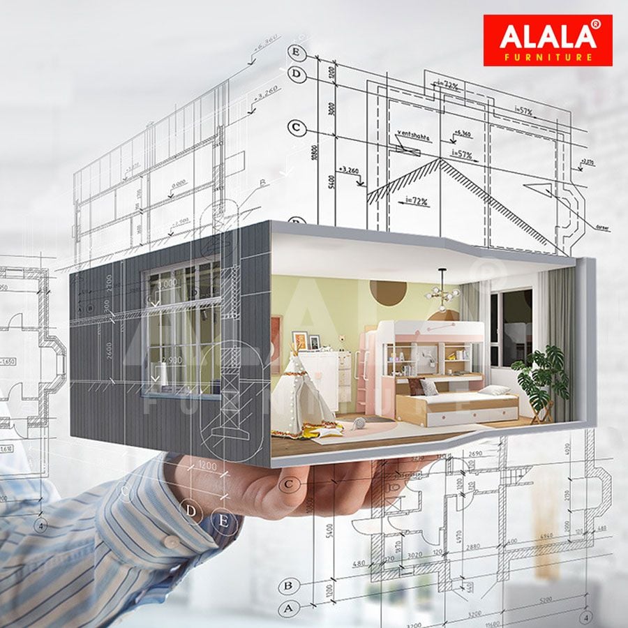 Giường tầng ALALA154 đa năng