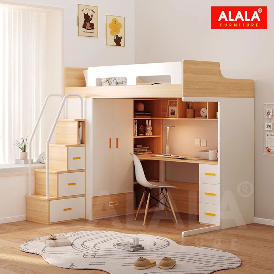 Giường tầng ALALA156 - 3 trong 1