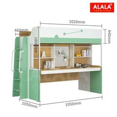 Giường tầng ALALA154 đa năng