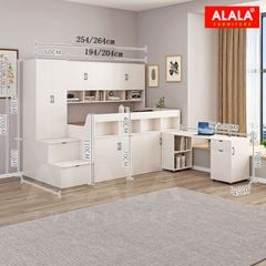 Giường tầng ALALA161 đa năng