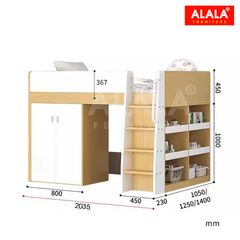 Giường tầng ALALA164 đa năng