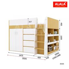 Giường tầng ALALA164 đa năng