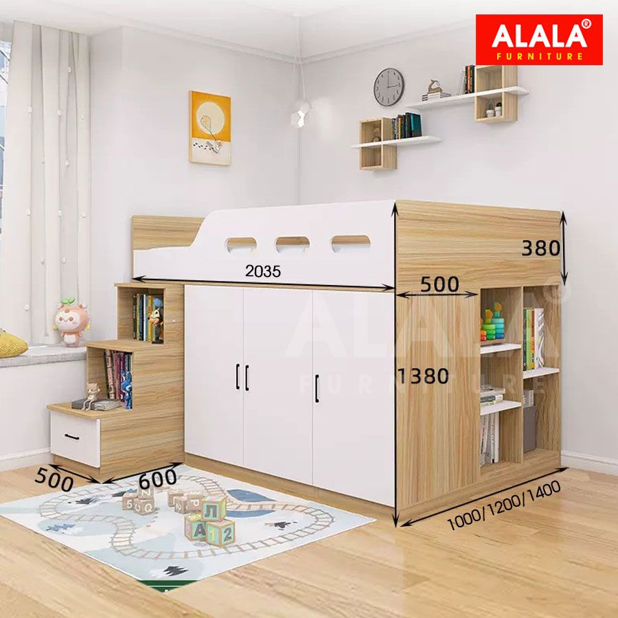 Giường tầng ALALA162 đa năng