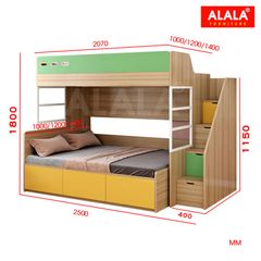 Giường tầng ALALA165 đa năng