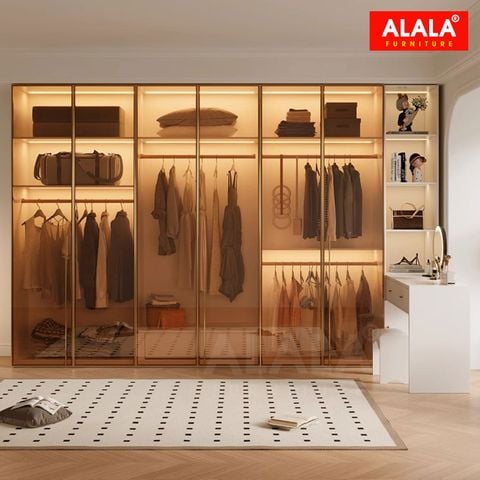 Tủ quần áo A1056 cánh kính