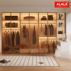 Tủ quần áo A1056 cánh kính