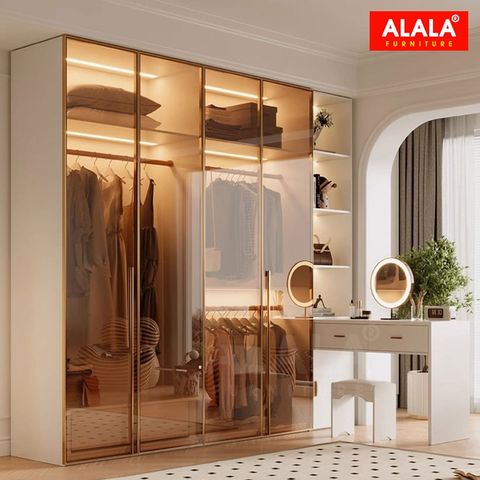 Tủ quần áo A1056 cánh kính