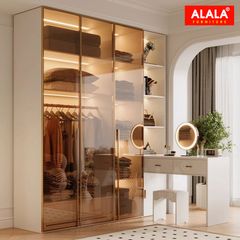 Tủ quần áo A1056 cánh kính