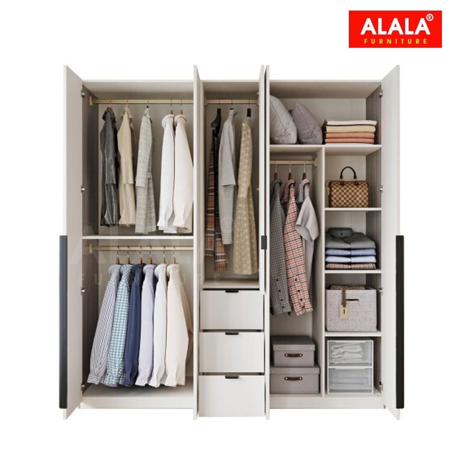 Tủ quần áo ALALA204 cao cấp