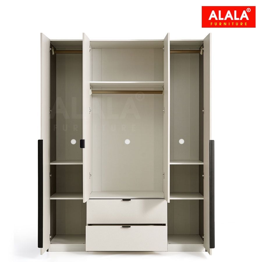 Tủ quần áo ALALA206 cao cấp