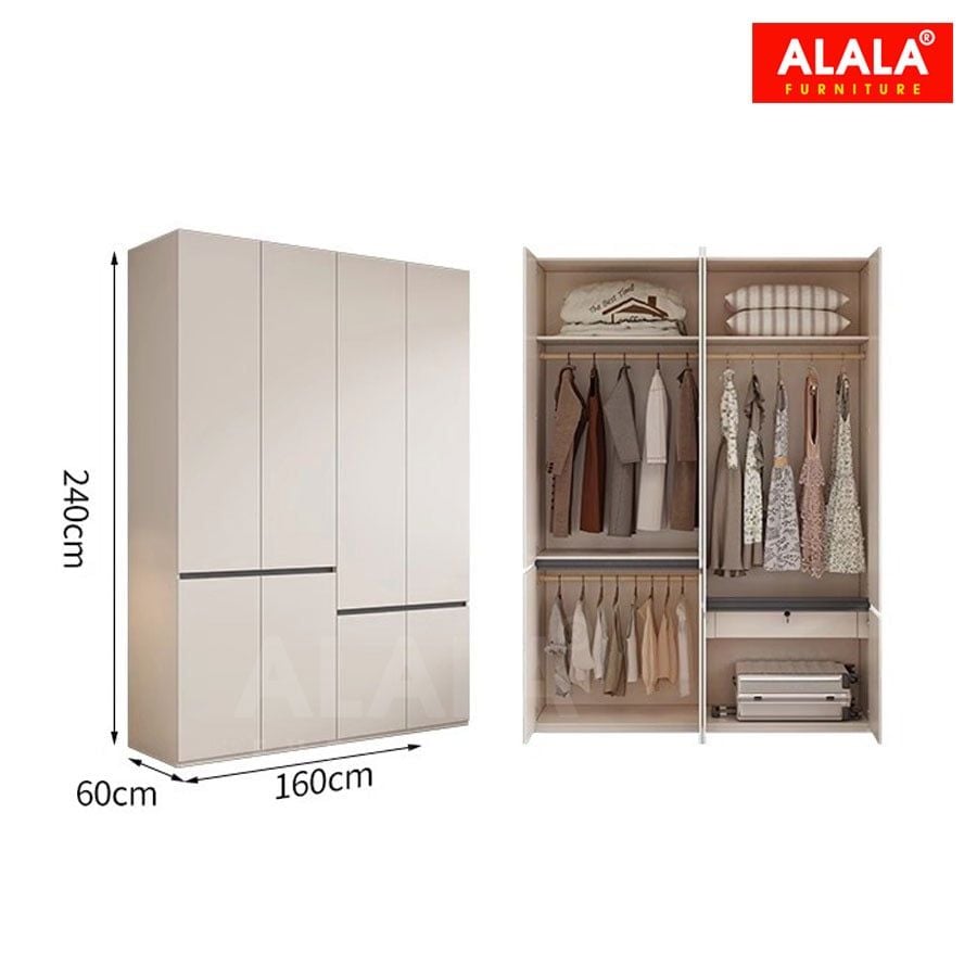 Tủ quần áo A1054 cao cấp