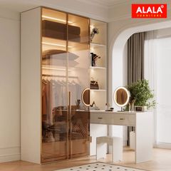 Tủ quần áo A1056 cánh kính