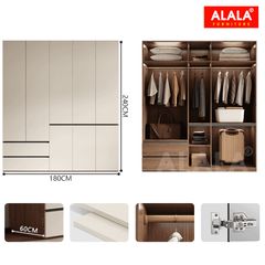 Tủ quần áo A1055 cao cấp