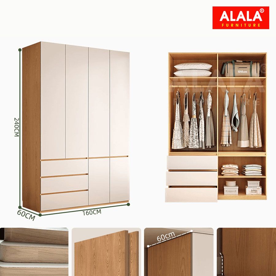 Tủ quần áo A1057 cao cấp