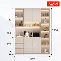 Tủ trang trí ALALA5008