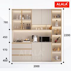 Tủ trang trí ALALA5008