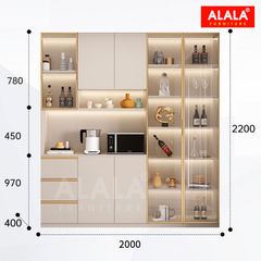 Tủ trang trí ALALA5008