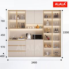 Tủ trang trí ALALA5008