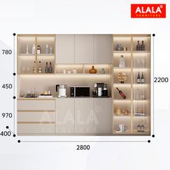 Tủ trang trí ALALA5008