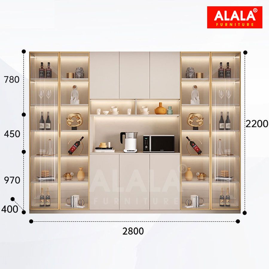 Tủ trang trí ALALA5008