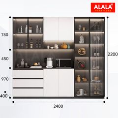 Tủ trang trí ALALA5008