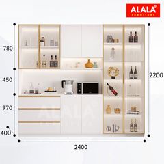Tủ trang trí ALALA5008