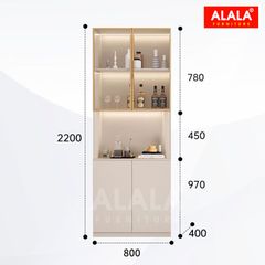 Tủ trang trí ALALA5008