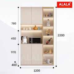 Tủ trang trí ALALA5008