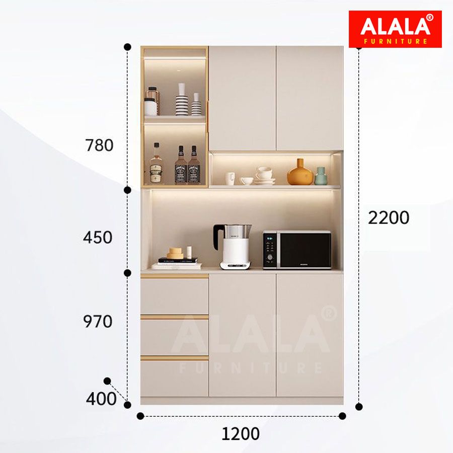 Tủ trang trí ALALA5008