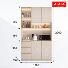 Tủ trang trí ALALA5008
