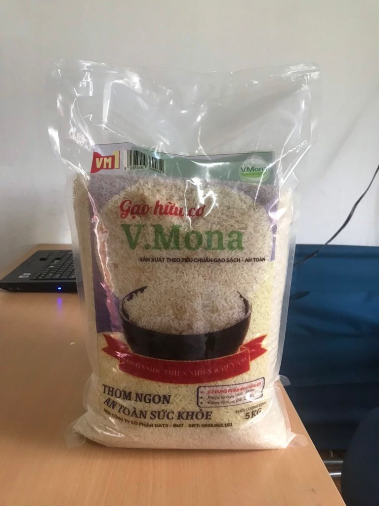 Gạo Hữu Cơ V.Mona 5KG - VM02