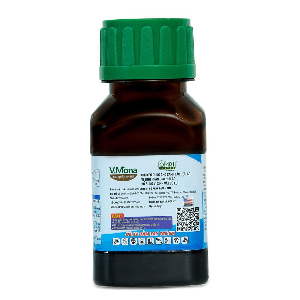 CHẾ PHẨM VI SINH VẬT PHÂN GIẢI XENLULO V.MONA (100ML)