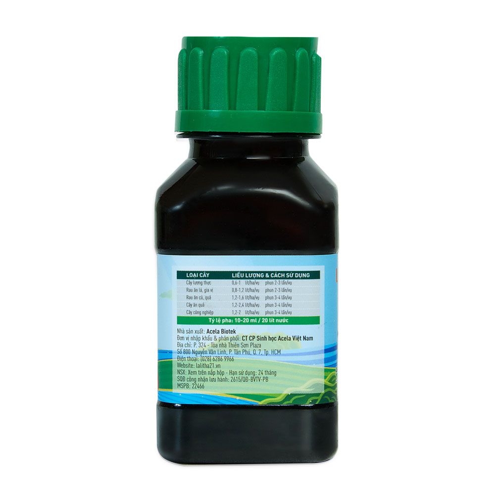PHÂN BÓN VI SINH VẬT  LALITHA 21 Phúc Điền (USA - 100ML)