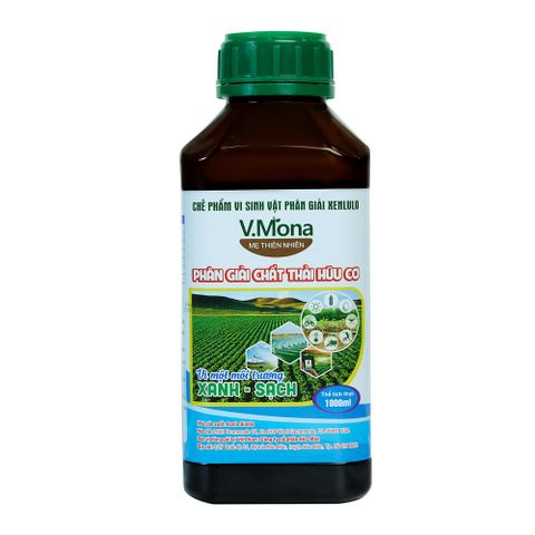 CHẾ PHẨM VI SINH VẬT PHÂN GIẢI XENLULO V.MONA (1000ML)
