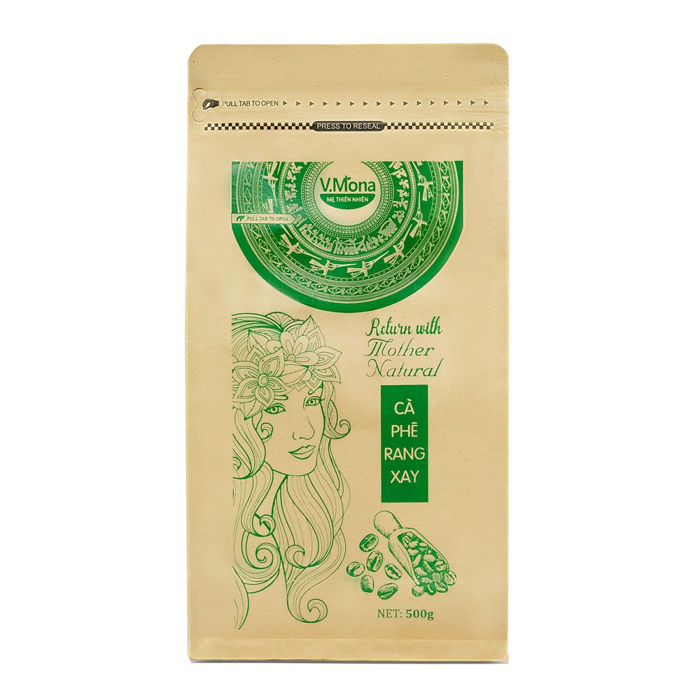 Cà Phê Hữu Cơ V.Mona - Rang Xay 500g