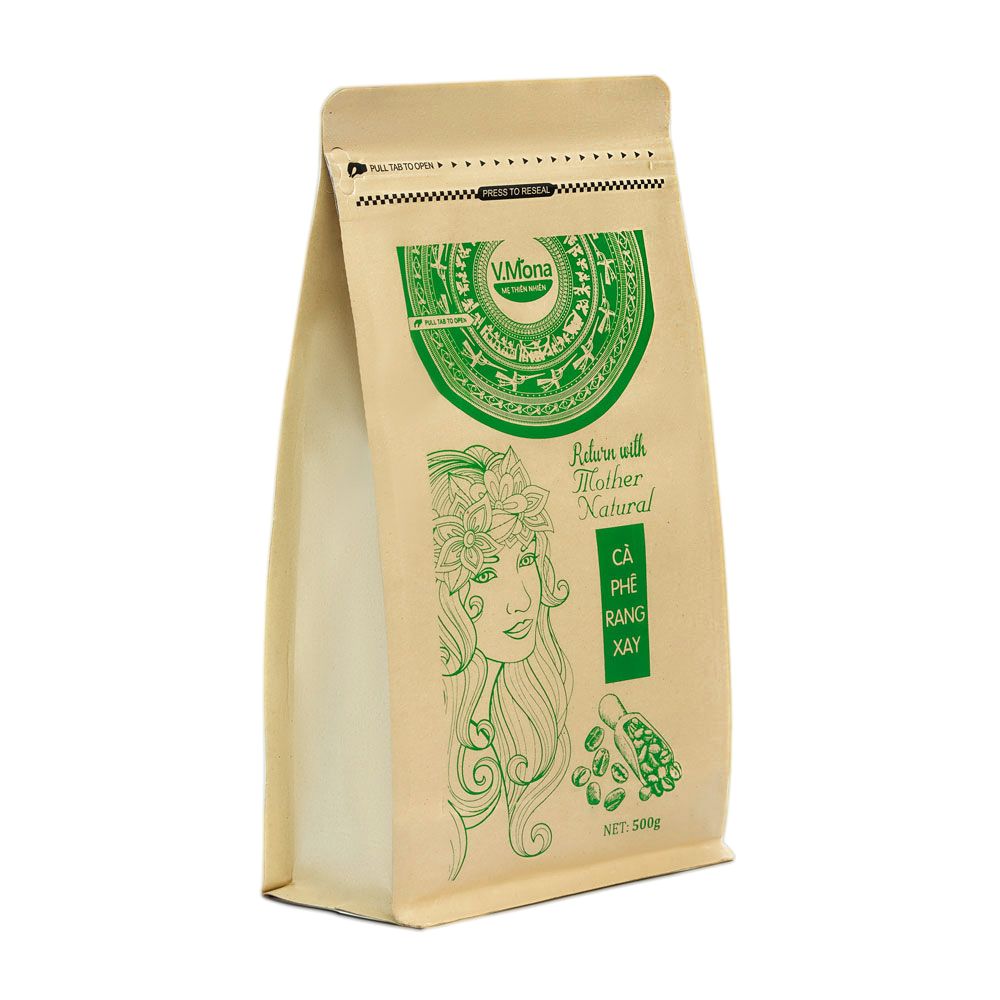 Cà Phê Hữu Cơ V.Mona - Rang Xay 500g